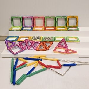 Magnetic Building Tiles Lot